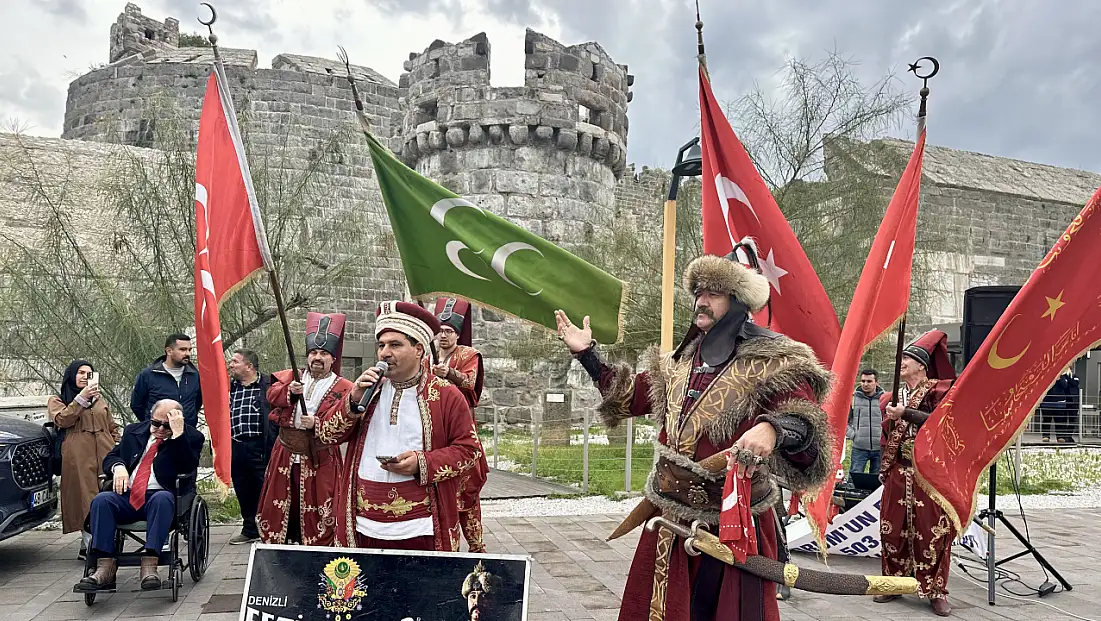 503 yıllık gurur Bodrum’da yaşatıldı