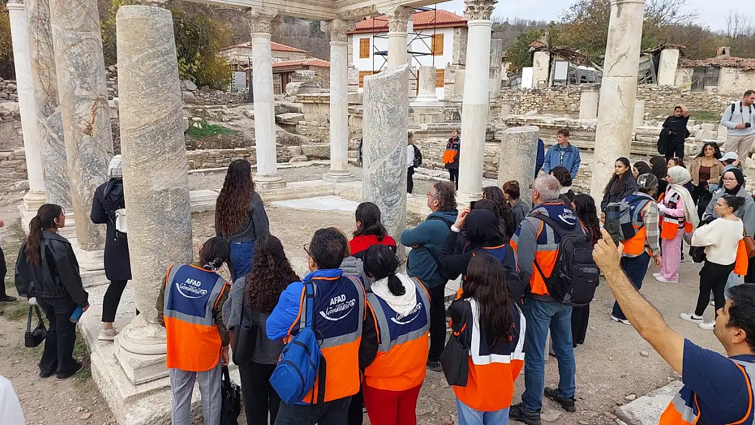 AFAD gönüllüleri Stratonikeia’da buluştu