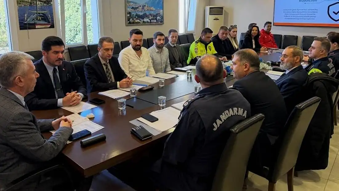 Bodrum’da okul güvenliği konuşuldu