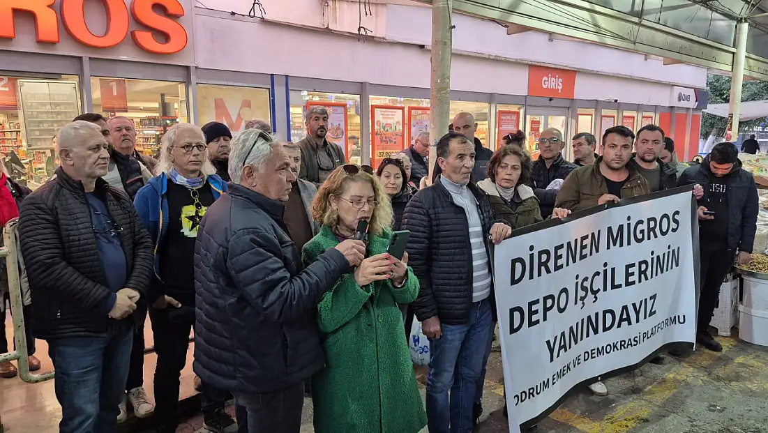 Bodrum Emek ve Demokrasi Güçleri baskılar mücadeleyi durduramaz