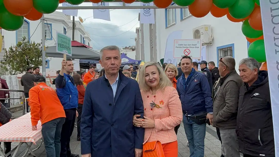 Bodrum mandalina festivali coşkuyla başladı