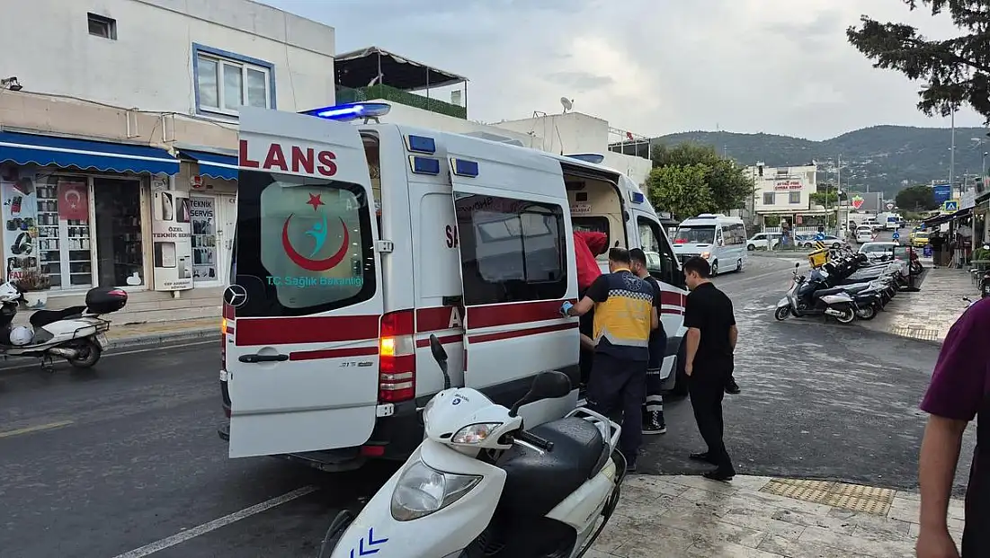 Bodrum’da Trafik Kazası: Motosiklet Sürücüsü Yaralandı, Diğer Sürücü Kaçtı