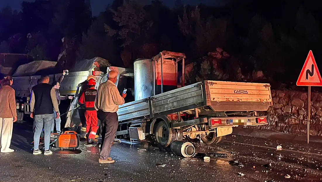 Feci kaza 1 kişi hayatını kaybetti