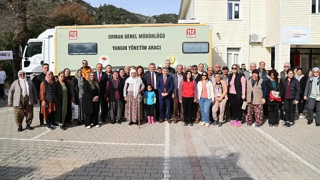 Köylerde yangın bilinci güçleniyor