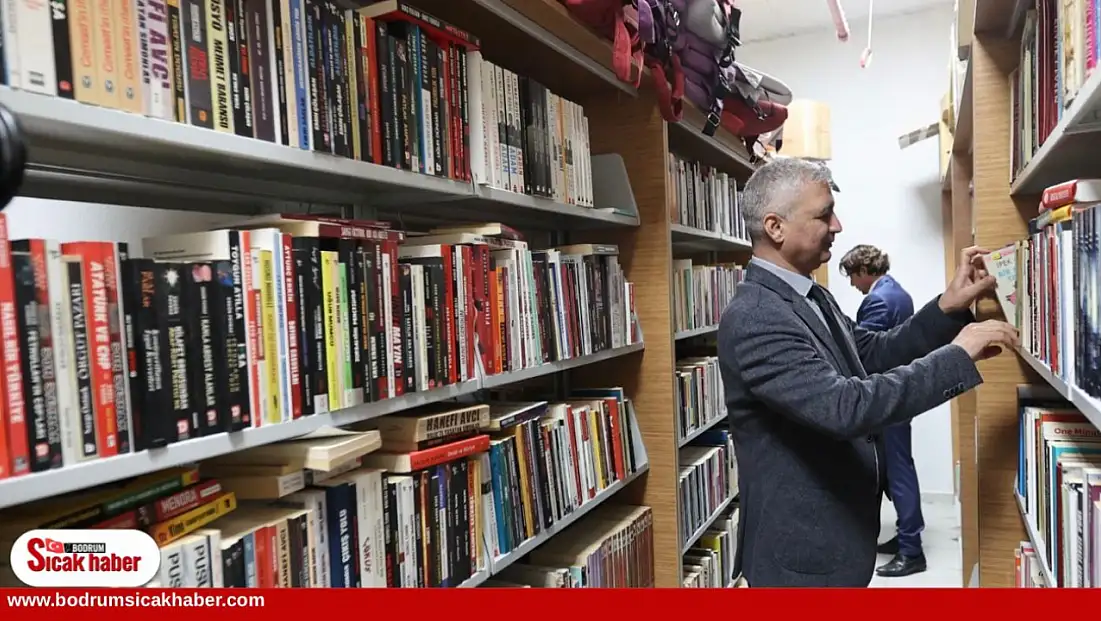 Muğla Büyükşehir Belediyesi’nden kitap bağışı kampanyasına büyük destek