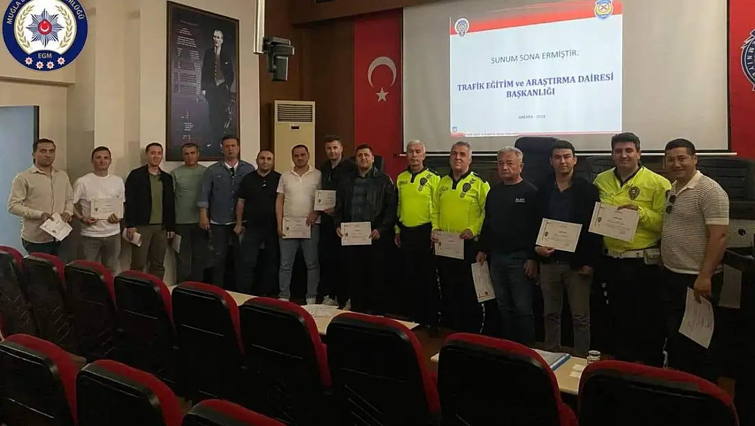 Muğla’da Trafik Personeline Halkla İlişkiler ve İletişim Eğitimi Verildi