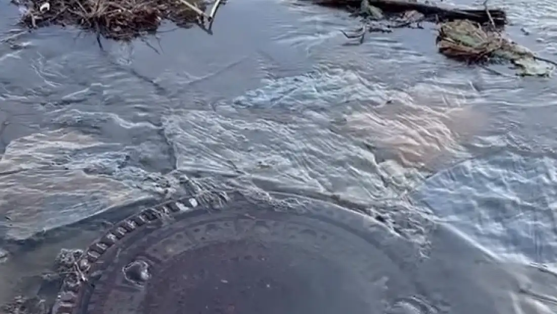 Pis su denize akıyor, koku sahili sardı!