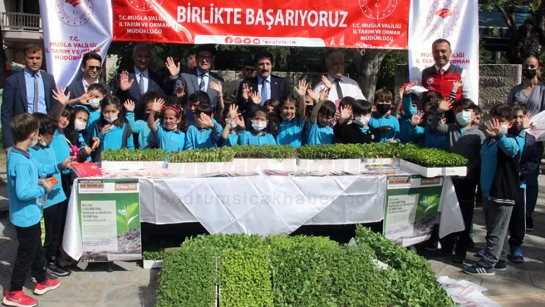 1 Milyon Ata Tohumu Toprakla Buluşuyor