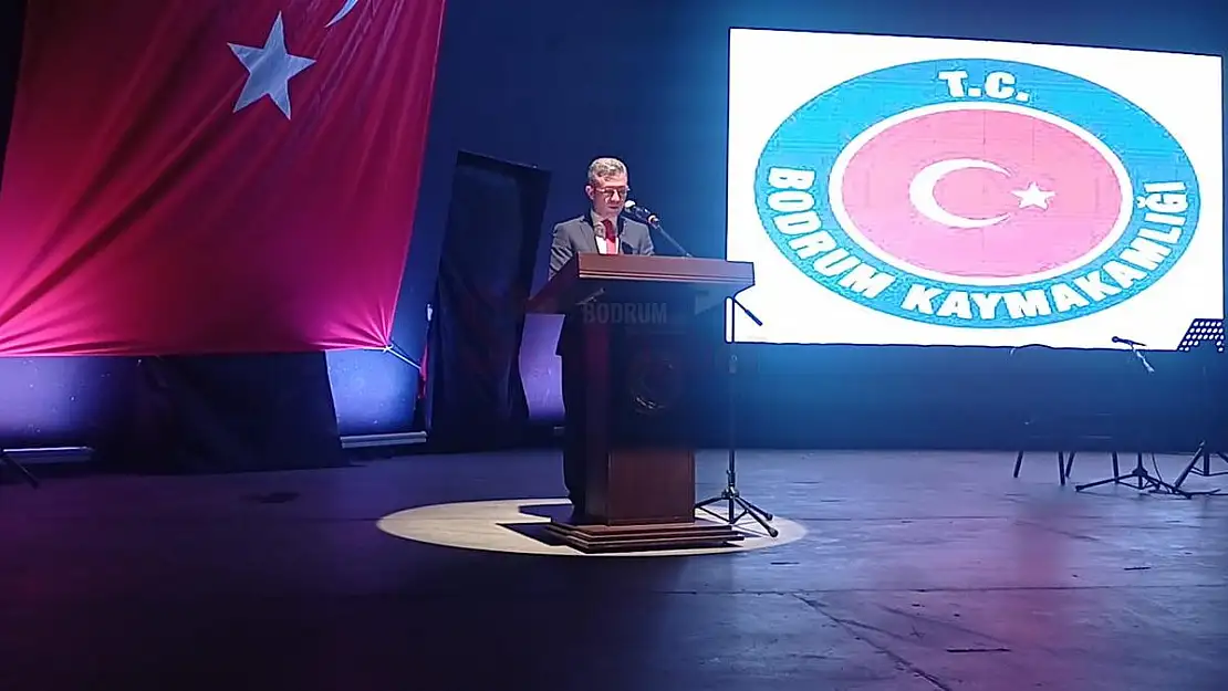 15 Temmuz Programı Bodrum Kalesi'nde Yapıldı