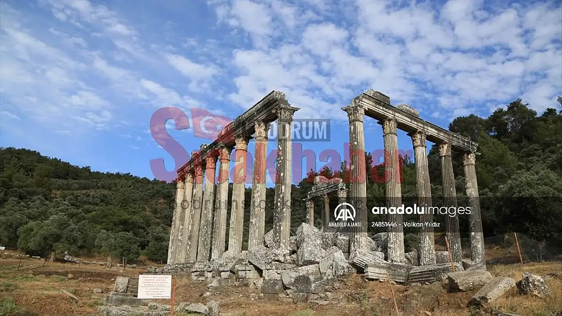 2 bin 200 yıl önce yaptırılan Zeus Tapınağı eski ihtişamına kavuşuyor