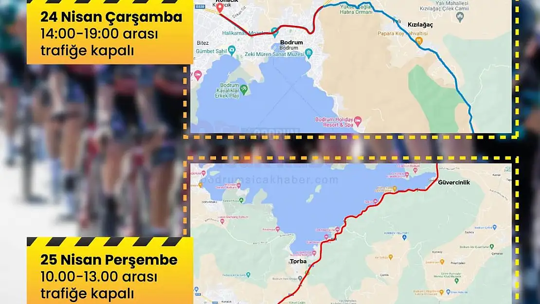 24-25 Nisan'da Bu Yollar Trafiğe Kapatılacak