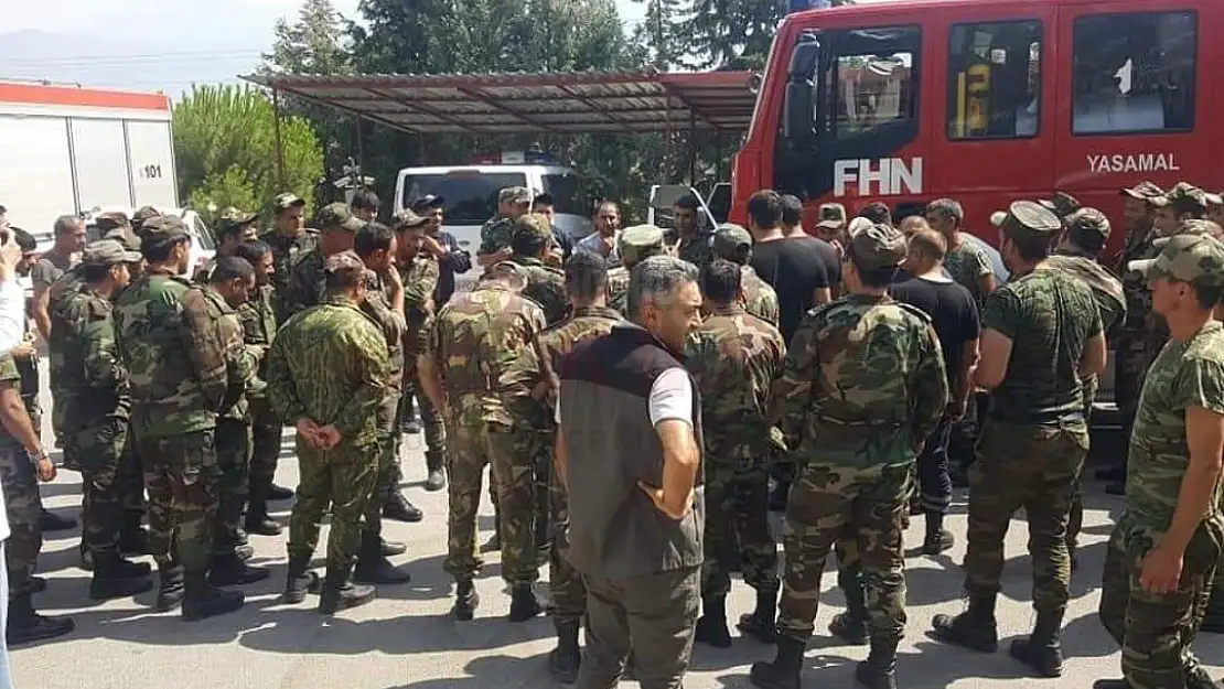 260 Kişilik Azeri Ekip Kavaklıdere ve Muratlar Mahallesine Destek Veriyor