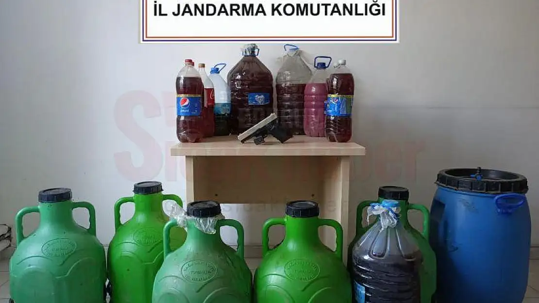 419 Litre Sahte İçki Yapıp Satan Kişi Yakalandı