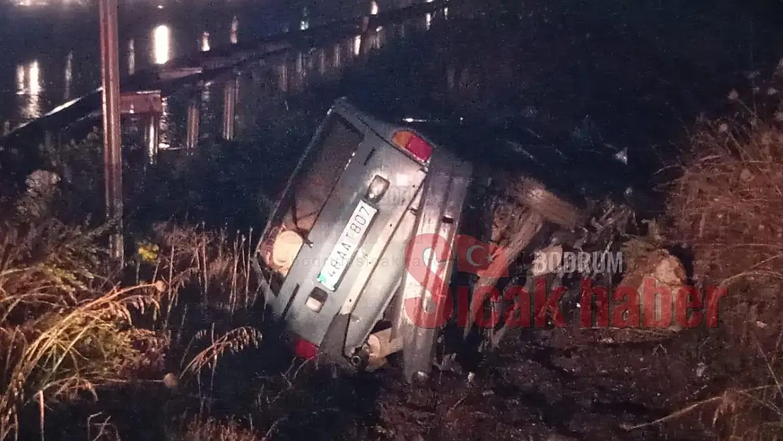 5 Dakika Ara ile Aynı Noktada 2 Kaza Meydana Geldi 2 Yaralı