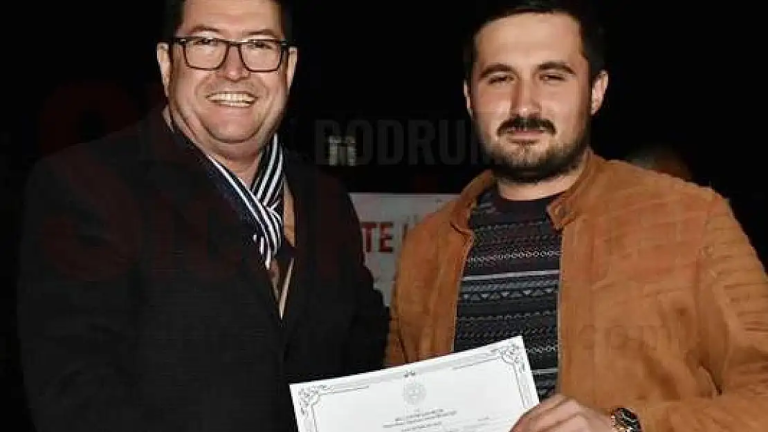 65 Kursiyere Törenle Sertifikaları Verildi