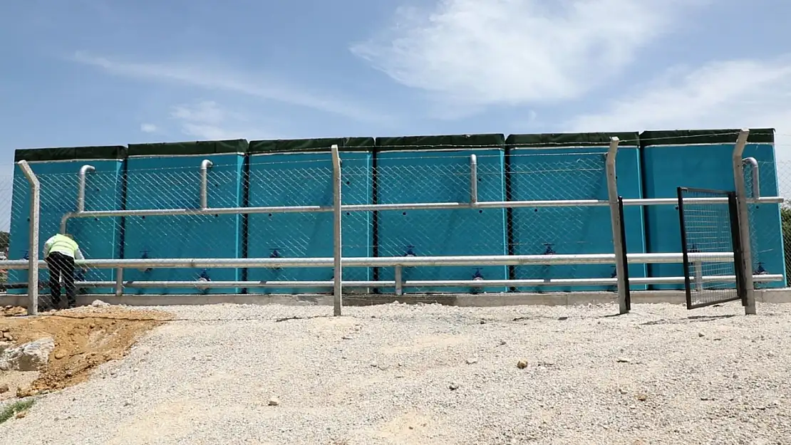 7,6 milyonluk yatırımla kesintisiz içme suyu sağlandı