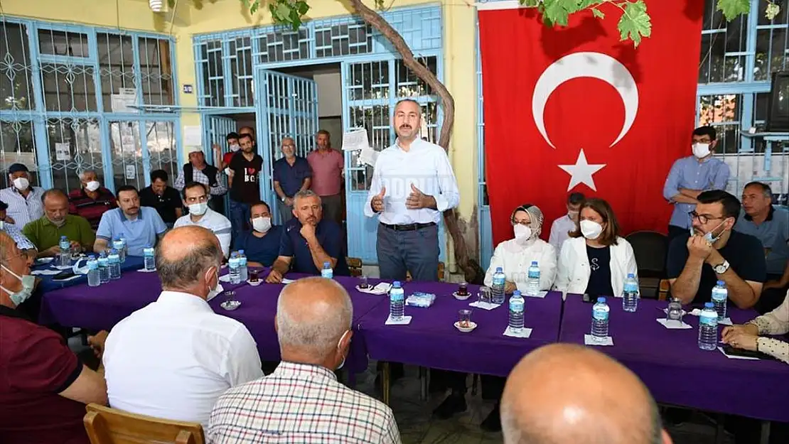 Adalet Bakanı Gül, Muğla'da yangından zarar gören ilçelerde incelemelerde bulundu: