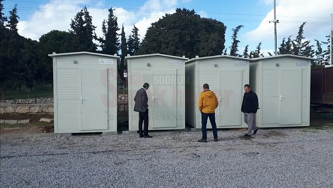 Afet ve Acil Durumlar İçin 4 Depo Konteyneri Alındı