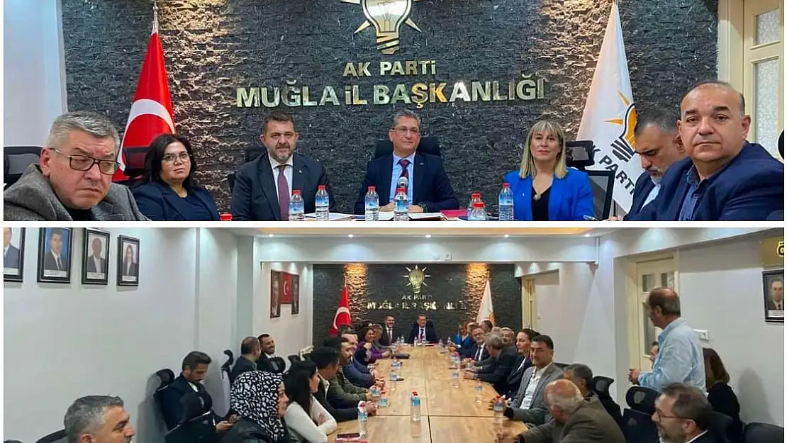 Ak Parti Muğla'da Görev Dağılımı Yapıldı