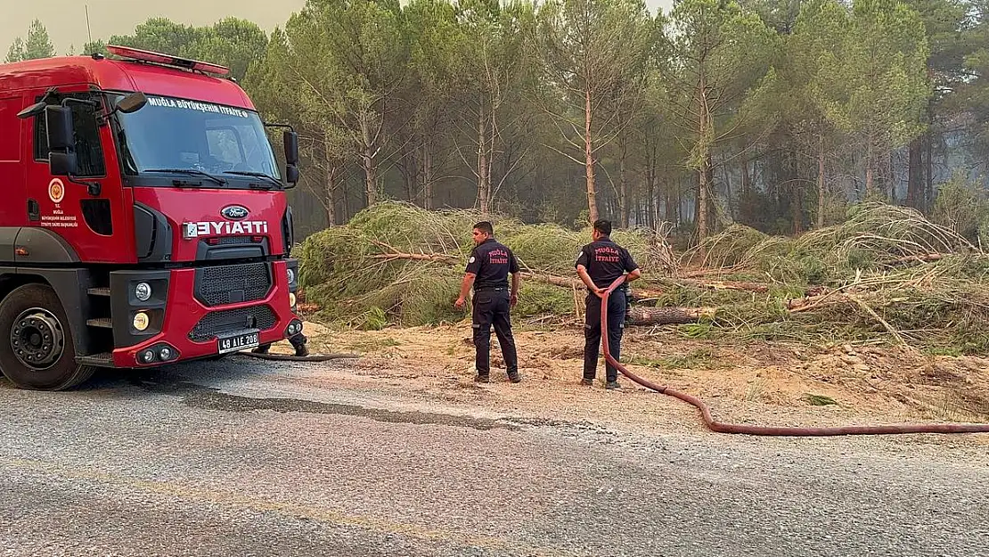 Alevler Muğla'ya Dayandı