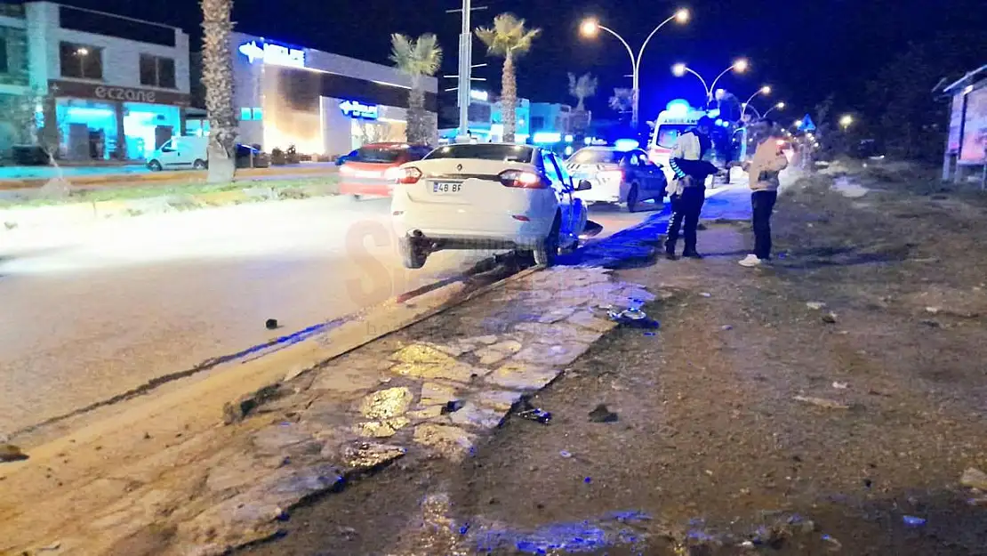 Alkollü Sürücü Kaza Yaptı: 1 Kişi Yaralandı