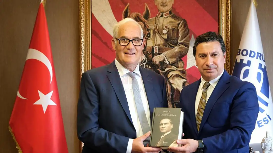 ALMAN KONSOLOS DR. WOLTER'DAN BAŞKAN ARAS'A ZİYARET