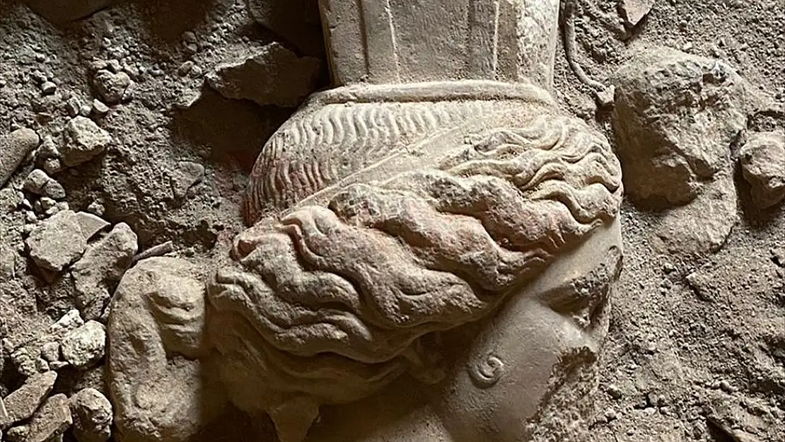 Antik Dönemin Sanat ve Ticaret Merkezi Knidos'ta Heykel Başları Bulundu