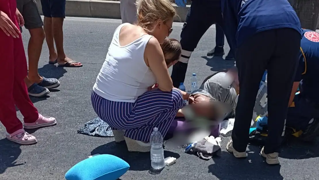 Aracın çarptığı yaya ağır yaralandı !