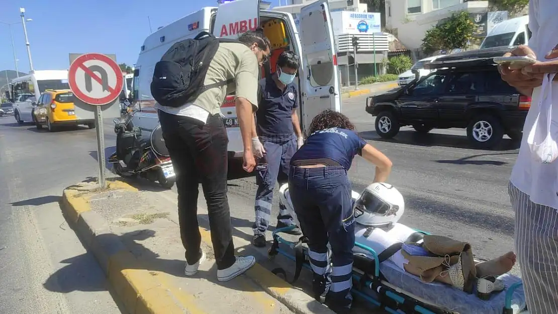 Araçtan Dökülen Yağ Sürücülere Kaza Yaptırdı