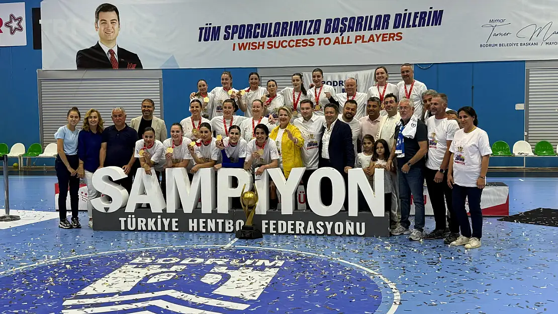 Armada Praxis Yalıkavak SK, Hentbol Kadınlar Süper Ligi'nde Şampiyon!