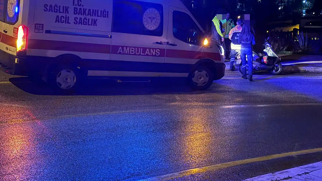 Aynı nokta aynı senaryo motosiklet sürücüsü yaralı