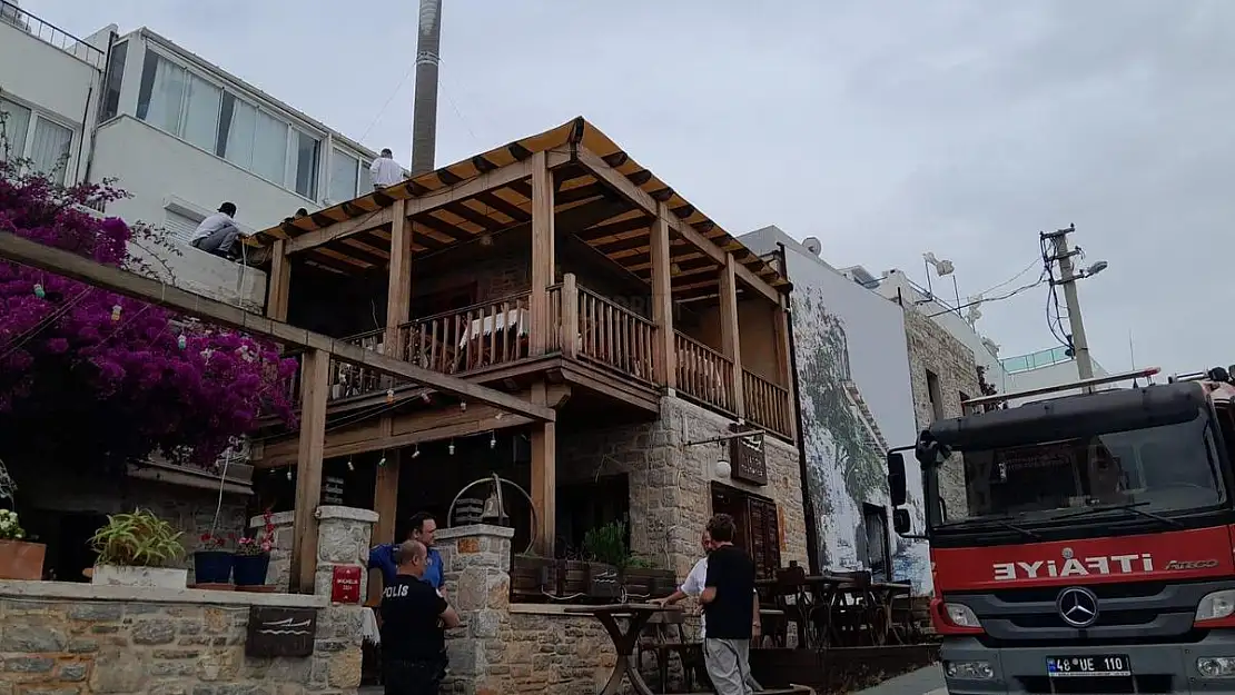 Baca Yangını Kısa Süreli Panik Yarattı