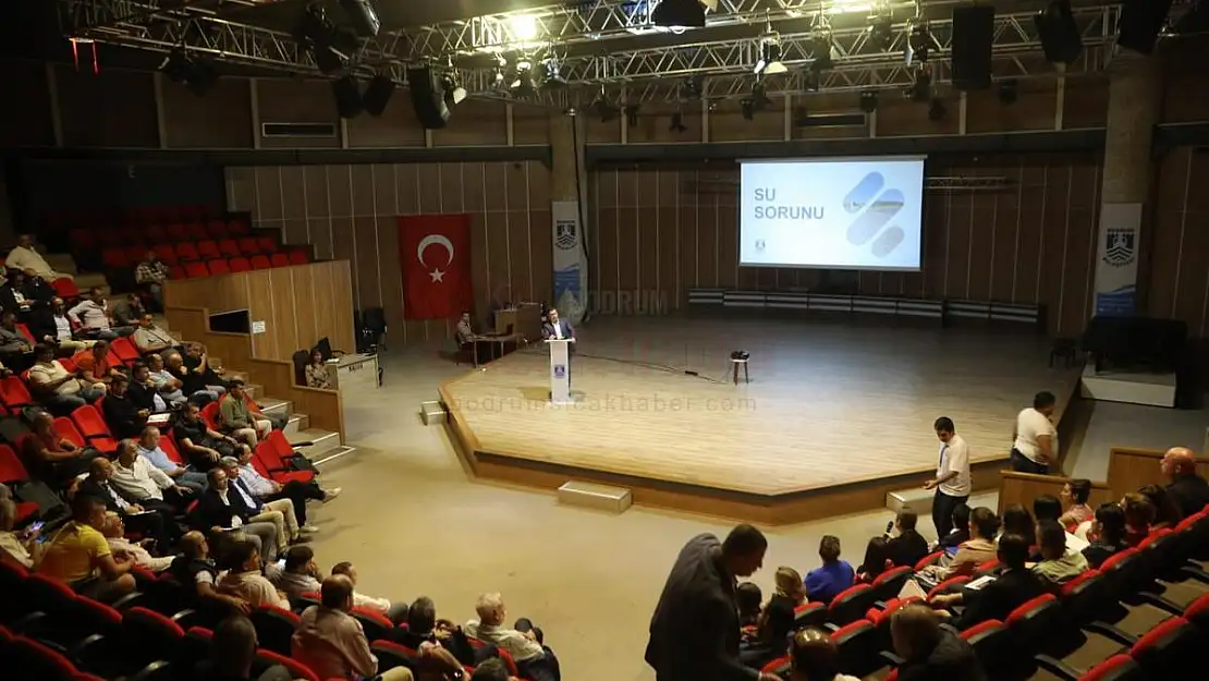 Başkan Aras Su Sorunu İle İlgili Çalışmaları ve Çözüm Yollarını Anlattı