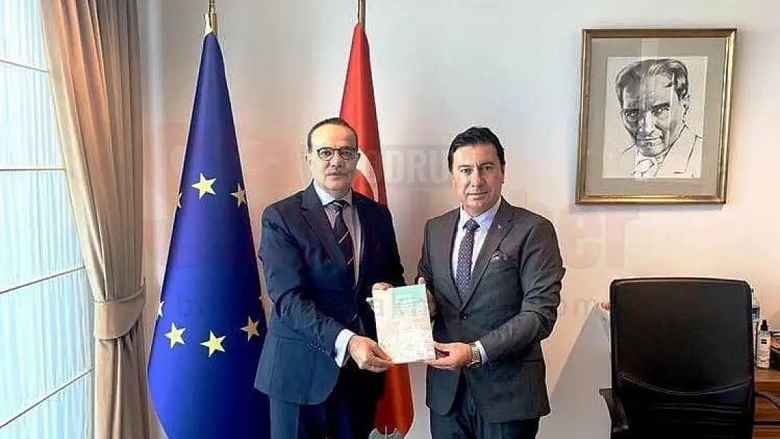 BAŞKAN ARAS'IN AVRUPA'DAKİ TEMASLARI  SÜRÜYOR