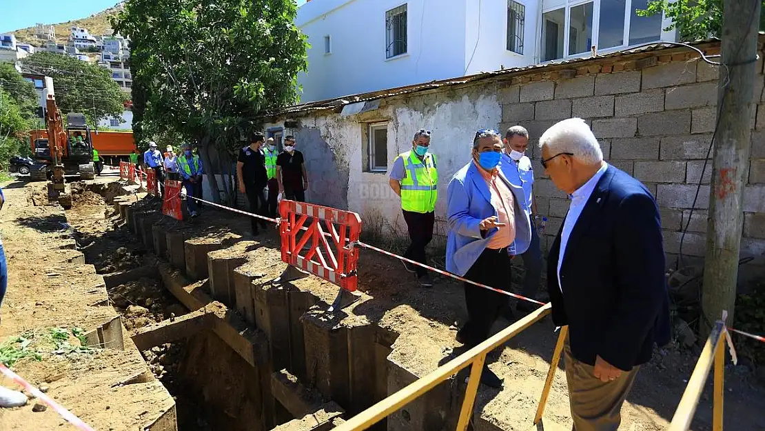 Başkan Gürün, Bodrum Altyapı Projeleri Hakkında Bilgi Verdi.