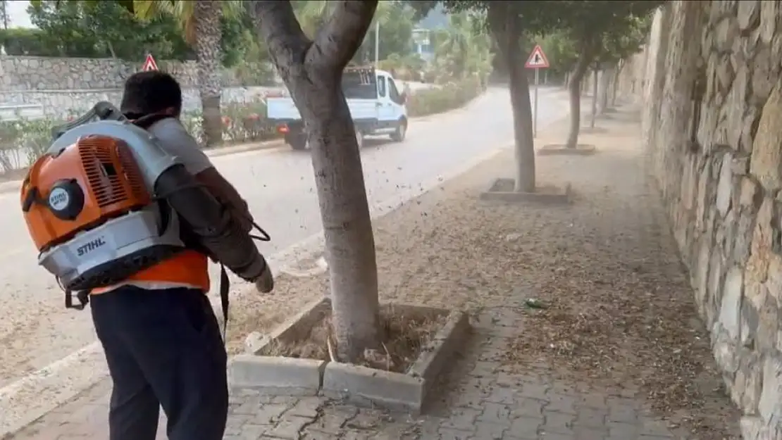 Bayram öncesi Bodrum'da kesintisiz temizlik seferberliği