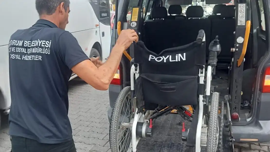Belediyeden Akülü Sandalye Bakım, Onarım Desteği