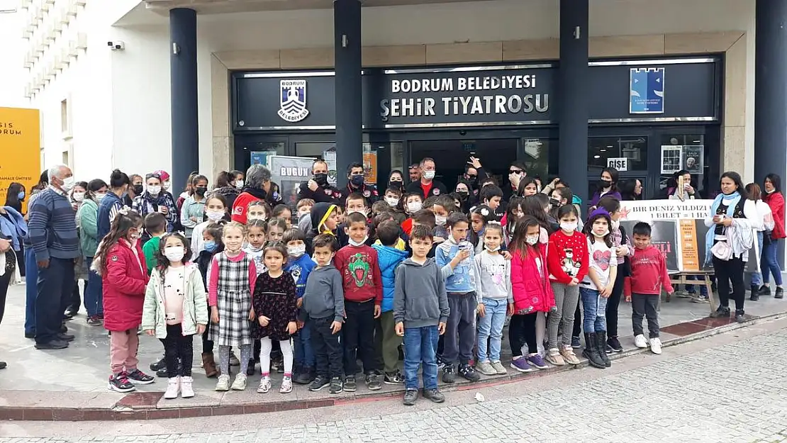 'Bir Deniz Yıldızı da Sen At' Kampanyasına Bodrumdan Büyük Destek