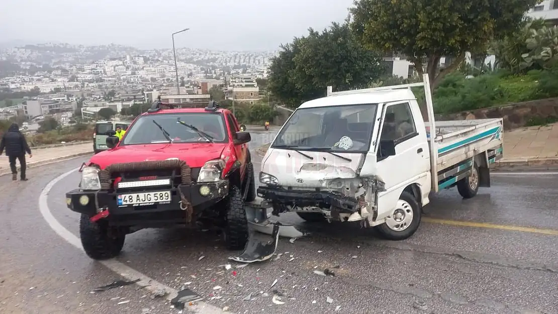 Bir Türlü Önlem Alınmayan Yolda Yine Kaza