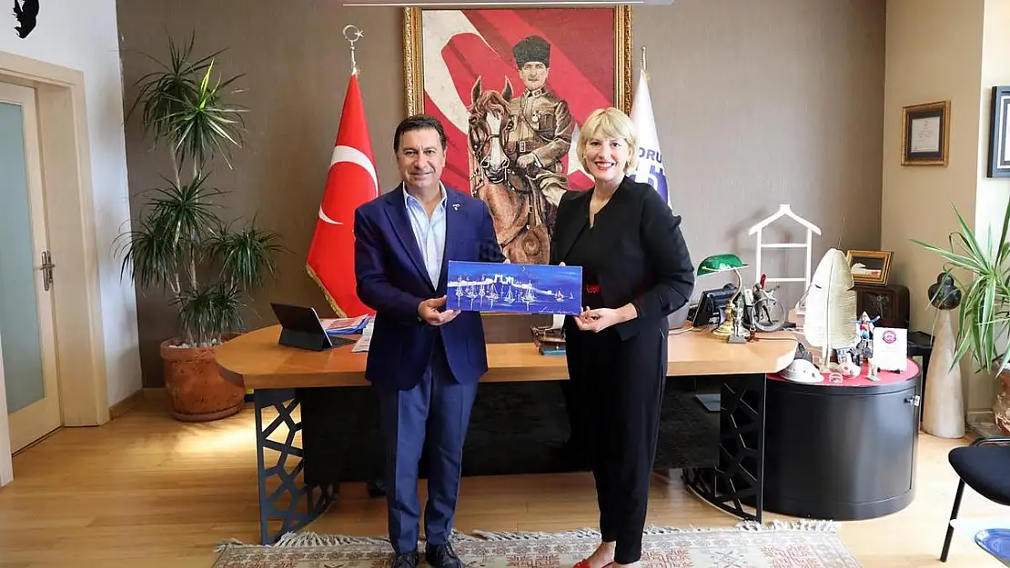 Birleşik Krallık Büyükelçisi ve Heyetinden Başkan Aras'a Ziyaret