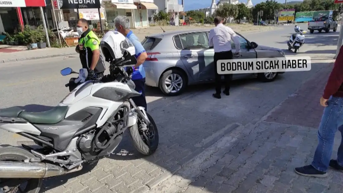 Bitez' de Maddi Hasarlı Kaza