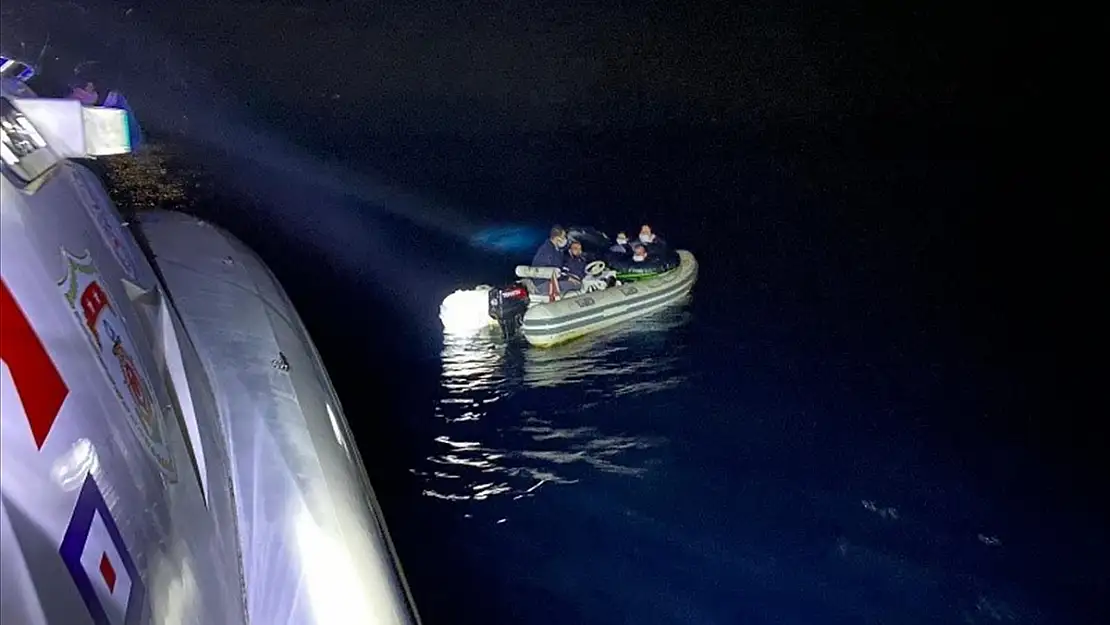 Bodrum açıklarında 6 düzensiz göçmen kurtarıldı
