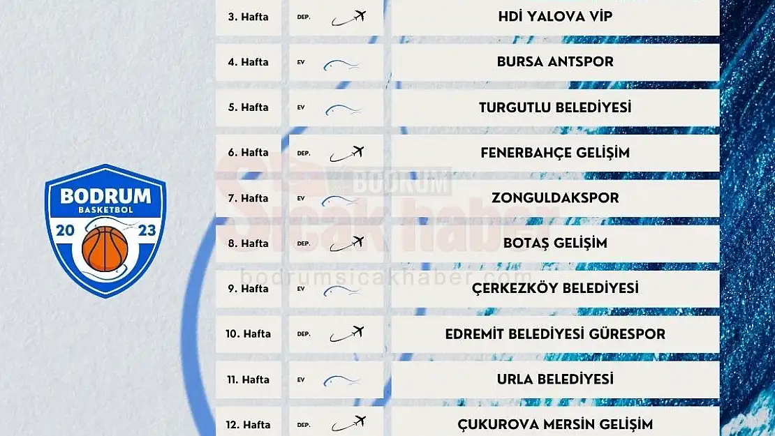Bodrum Basketbol Spor Kulübü Kendini Tanıttı