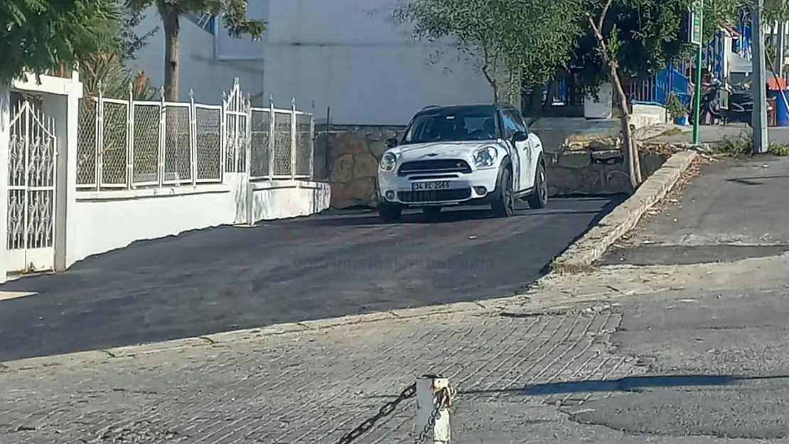 Bodrum Belediyesi Kişiye Özel Asfalt mı Döküyor