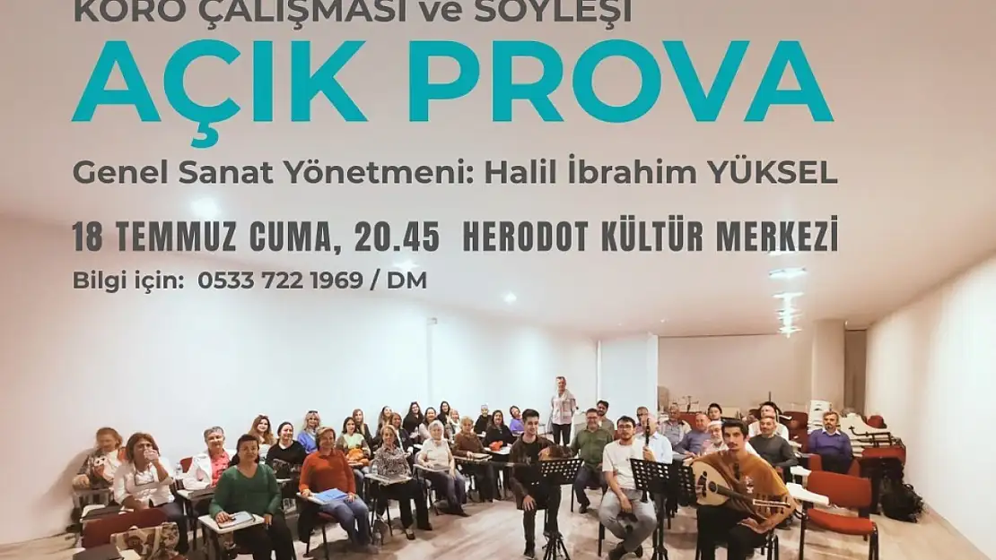Bodrum Belediyesi Türk Musikisi Derneğinden Bodrumlu Müzikseverlere Davet