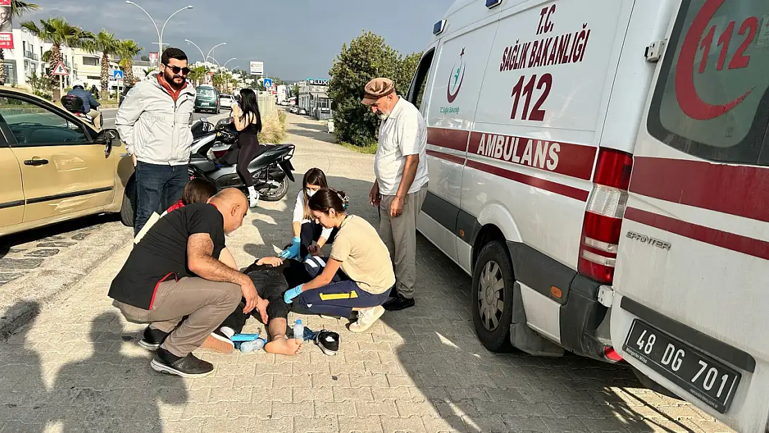 Bodrum Bitez yolunda: 1 Yaralı