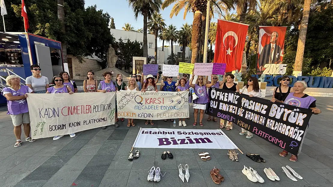 Bodrum'da Ayşe Tokyaz icin adalet çağrısı: 'kadın cinayetleri politiktir'