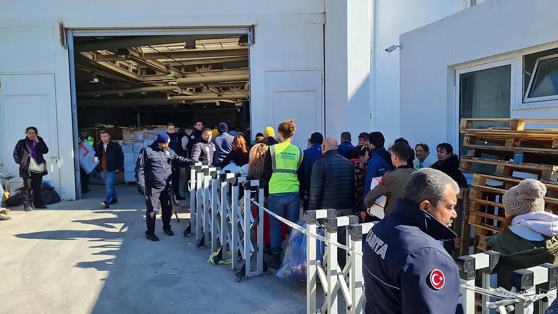 Bodrum Depremzedeler İçin Seferber Oldu