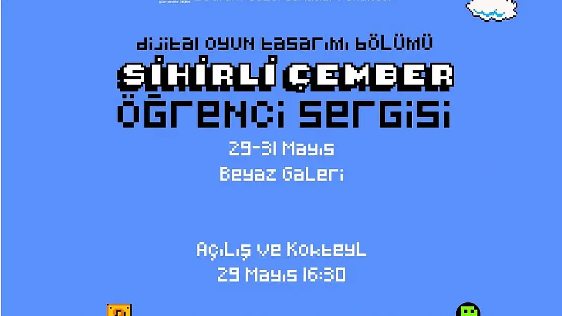 Bodrum Dijital Oyun Tasarımı Bölümü Öğrencilerinden Sergi