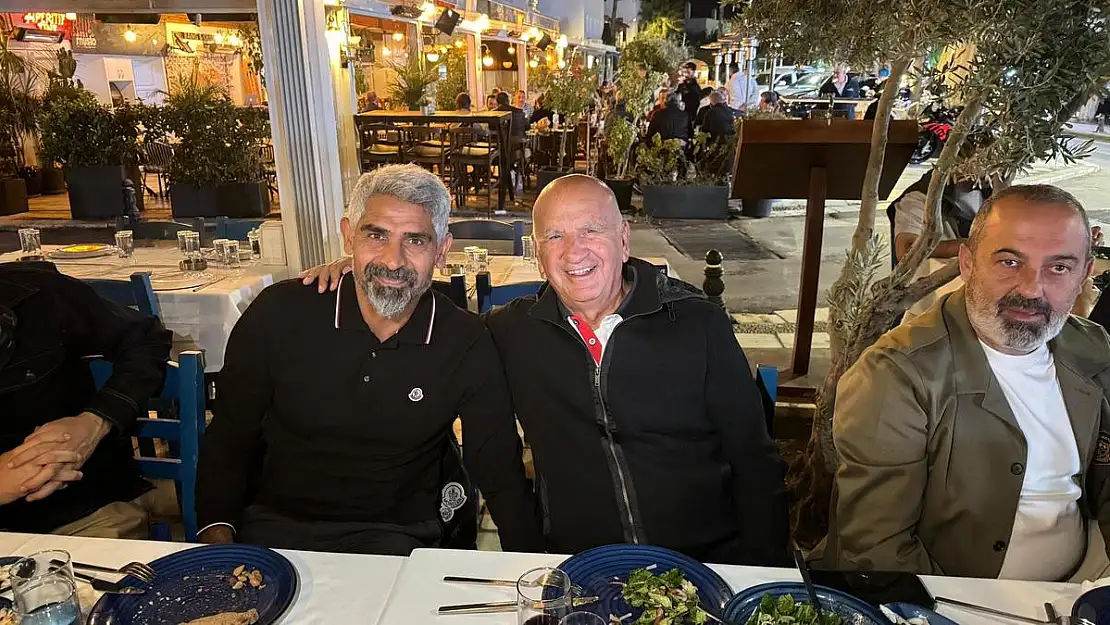 Bodrum FK'dan, İsmet Taşdemir'e Veda Yemeği